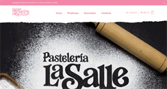 Desktop Screenshot of pastelerialasalle.com.mx